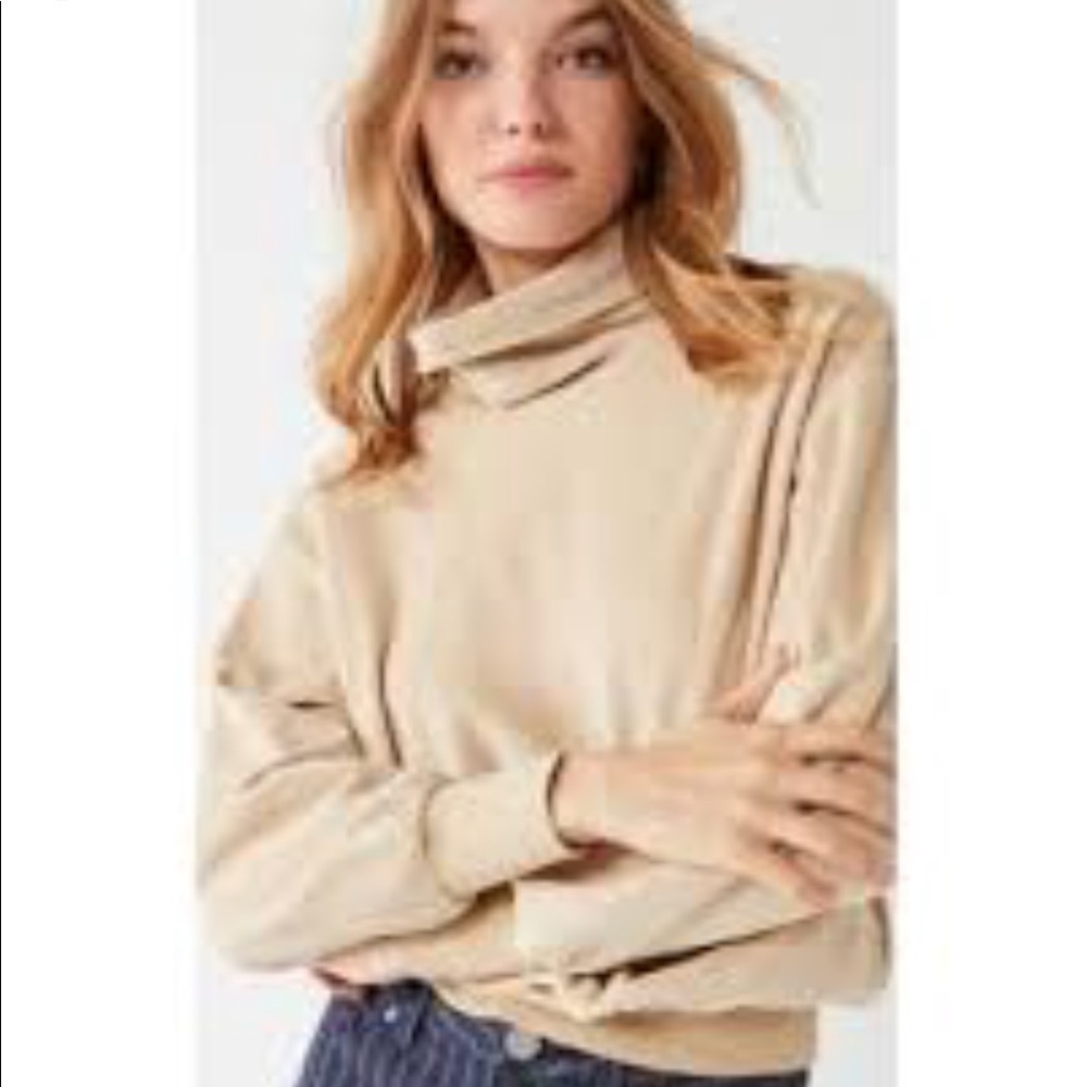 NWOT urban outfitters velvet turtleneck sweater